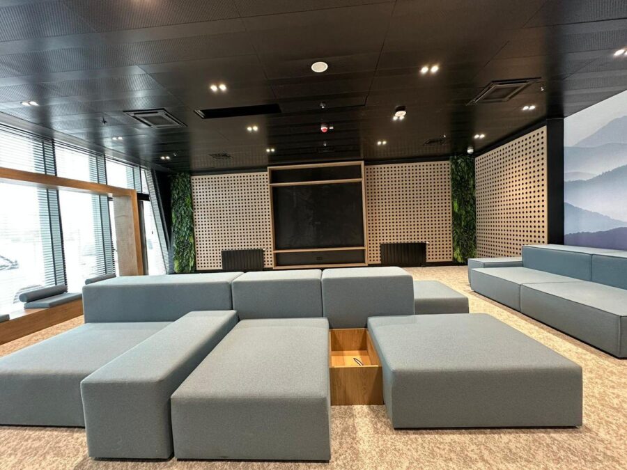 Ofis sosyal alanı uygulama sonrası, Railport Arkas Holding